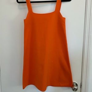 Zara Orange Mini Dress NEVER WORN